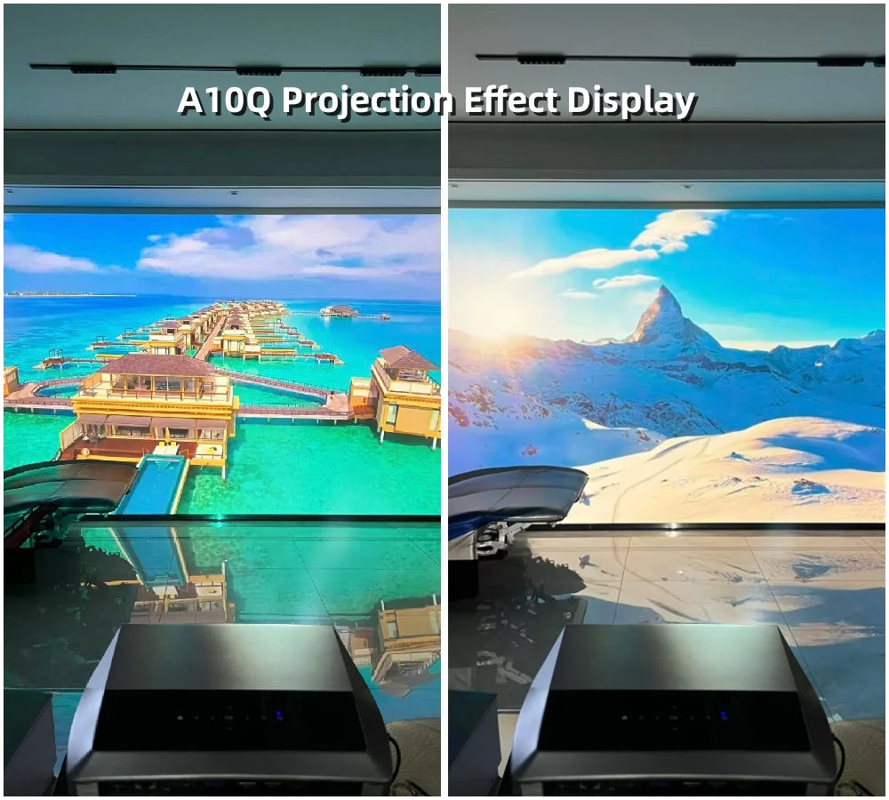 4K beamer Projector for Movies 2200 ANSI Auto Focus Native Full HD 5G